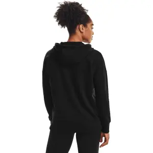 Women's hooded jacket Under Armour Rival Fleece Multilogo Full Zip image-4