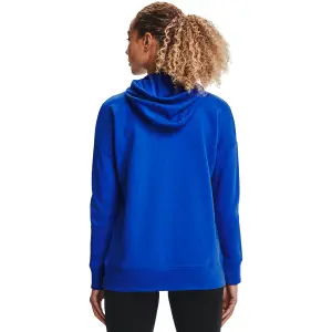 Felpa da donna con cappuccio Under Armour Rival Fleece Multilogo Full Zip image-4