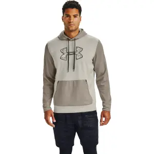 Sweat armour fleece textured big logo hoodie image-2