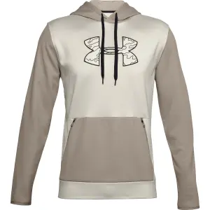 Sweat armour fleece textured big logo hoodie image-0