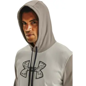 Sweat armour fleece textured big logo hoodie image-5