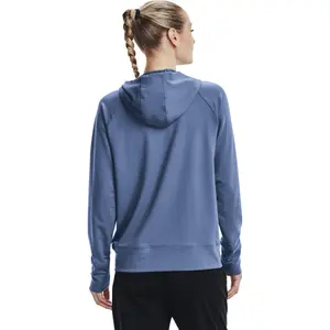 Women's hooded jacket Under Armour Rival Terry Taped image-4