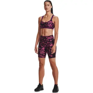 Calções de ciclismo feminino com calções de aquecimento Under Armour Shine image-2