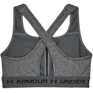 Soutien feminino Under Armour à dos croisé et maintien modéré Heather image-2