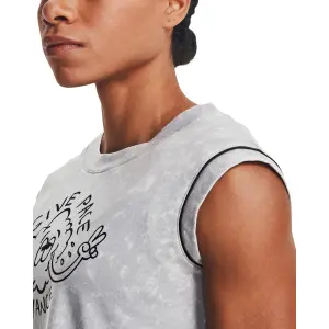 Maillot de mujer Under Armour à manches courtes give pace a chance image-5