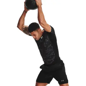 Camiseta de manga corta HeatGear Armour Camo image-5