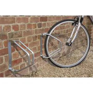 Aparcabicicletas de pared, giratorio en 180°, producto francés Selection P2R image-1