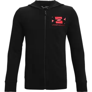 Sudadera con capucha para niños Under Armour entièrement zippé Rival Terry image-0
