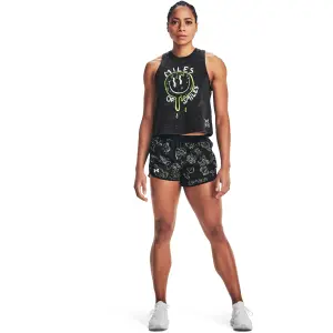 Camiseta de tirantes para mujer Under Armour run your face off image-1