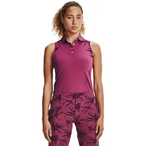 Women's polo shirt Under Armour sans manches iso-chill image-2