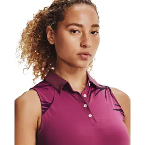Women's polo shirt Under Armour sans manches iso-chill image-5