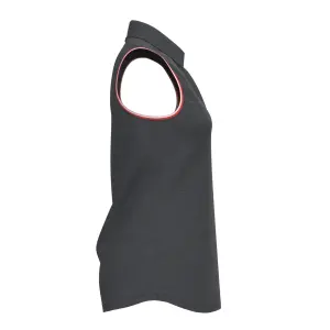 Women's polo shirt Under Armour sans manches avec col à rayures Zinger image-3