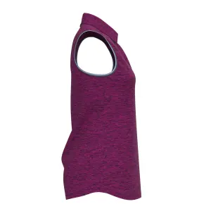 Women's polo shirt Under Armour sans manches avec col à rayures Zinger image-1