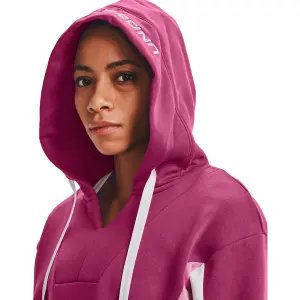 Women's hoodie Under Armour brodé Rival Fleece image-5