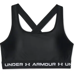 Soutien feminino Under Armour de sport à dos croisé et maintien modéré Matte/Shine image-0