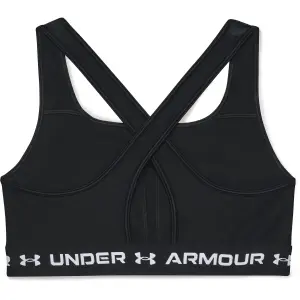 Soutien feminino Under Armour de sport à dos croisé et maintien modéré Matte/Shine image-2