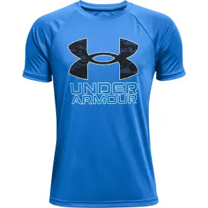 Camiseta de niño Under Armour à manches courtes Tech Hybrid Print Fill image-0