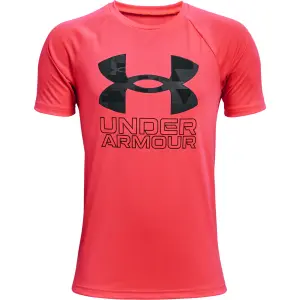 Camiseta de niño Under Armour à manches courtes Tech Hybrid Print Fill image-0