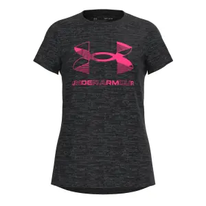 Camiseta de chica Under Armour à manches courtes et motif Twist Big Logo image-0