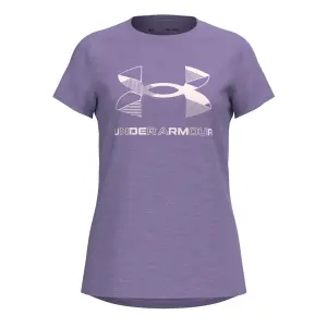 Camiseta de chica Under Armour à manches courtes et motif Twist Big Logo image-0