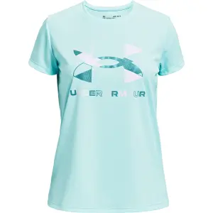 Maillot de chica Under Armour à manches courtes et motif Tech Big Logo image-0