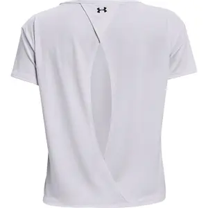 Top ventilado de manga corta para mujer Under Armour Tech image-3