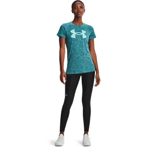 Camiseta de mujer Under Armour à manches courtes Tech Twist Graphic image-1