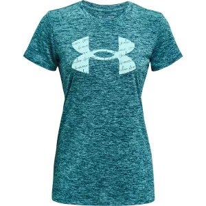 Camiseta de mujer Under Armour à manches courtes Tech Twist Graphic image-0