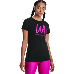 Camiseta de mujer Under Armour à manches courtes Tech Graphic image-2
