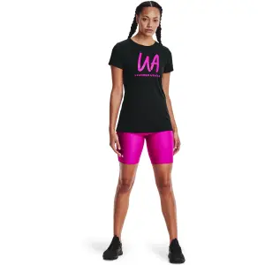 Camiseta de mujer Under Armour à manches courtes Tech Graphic image-1