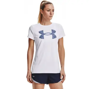 Camiseta de mujer Under Armour à manches courtes Tech Graphic image-2