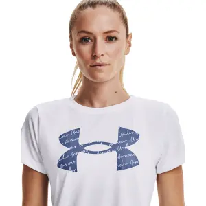 Camiseta de mujer Under Armour à manches courtes Tech Graphic image-5
