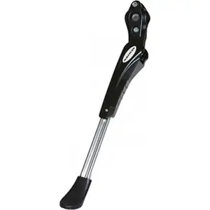 Rear bike side stand adjustable base fixing by 1-2 collar Newton 24-28 "