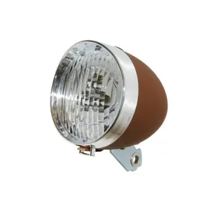 Batteriebetriebenes Frontlicht am Schutzblech classic geliefert mit 3 aaa-Batterien P2R Vintage