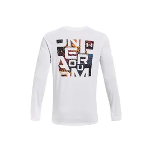 T-shirt Under Armour wordmark print fill image-3