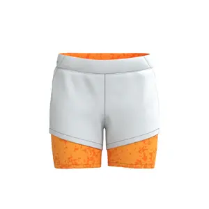 Shorts för kvinnor Under Armour Iso-Chill Run 2N1 image-0
