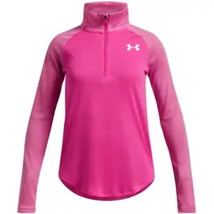 Bluza dziewczęca 1/2 z zamkiem błyskawicznym Under Armour Tech™