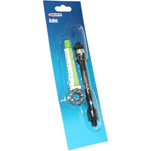 Axe de roue route arrière creux avec graisse et cage à billes P2R image-0