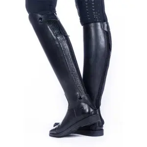 Leather riding boots HKM Oxford Short/Standard Width image-3