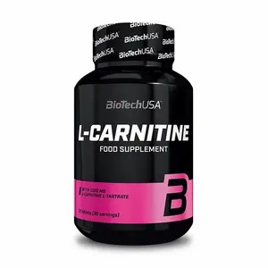 Förpackning med 12 burkar l-karnitin 1000 mg Biotech USA - 30 comp image-0