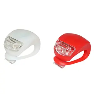 Sada baterkového osvětlení na sedlovou tyč 2 LED P2R Silicon image-0
