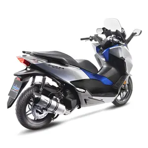 escape de scooter Leovince Lv One Evo Honda Forza 125/Nss 125/Abs 2017-2020 image-1