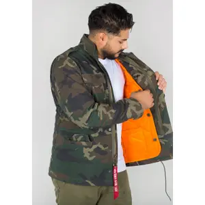 Veste Alpha Industries M-65 Heritage Camo image-3