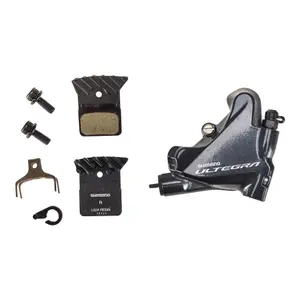 Grampo do travão de disco hidráulico traseiro de montagem plana Shimano SH.BR-R8070 image-4