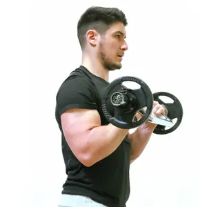 Barra de tríceps Leader Fit image-1