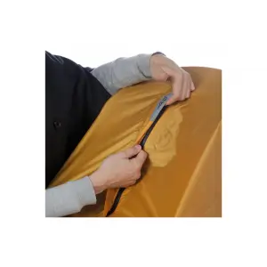 Poncho anti-pluie pour porte-bébé arrière Tucano Urbano Opossum Summer Ocre image-1