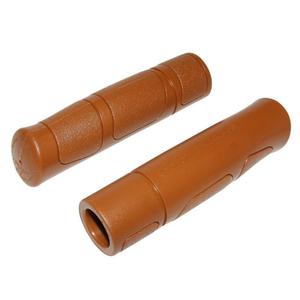 148677-pair-of-city-vtc-redecoupable-handles-style-vintage-progrip-brown-o22x120-mm