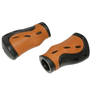 148679-pair-of-city-vtc-style-handles-vintage-progrip-black-brown-o22x85-mm