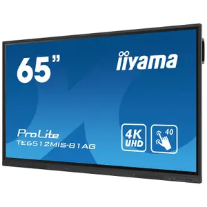 Écran afficheur 4K tactile IPS android WiFi LAN USB-C Iiyama Prolite 65" image-2