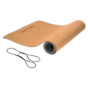 Yogamatte aus Kork Tunturi TPE image-1